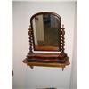 Image 1 : Barley Twist Mahogany mirror