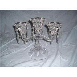 Crystal candelabra