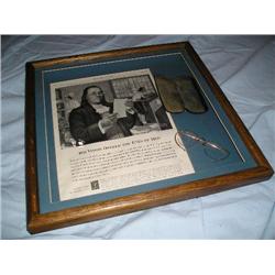 Ben Franklin shadowbox