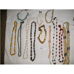 Necklaces-12 total.