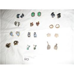 Earings-12 pair total.