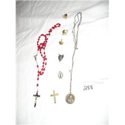 Religious jewelry.