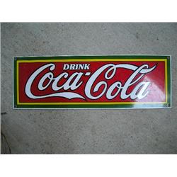 Metal coca-cola sign (not old)
