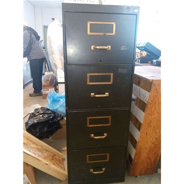 Military 4 Drawer Filing Cabinet 18L x 28W x 51H