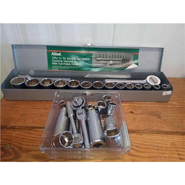 Assortment Of Sockets And More