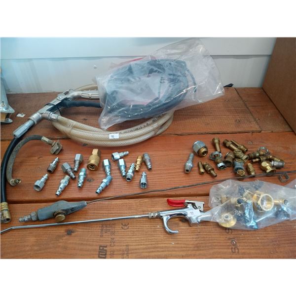 Assortment Of Air Compressor Supplies