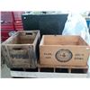 Image 1 : Set Of Vintage Wooden Pepsi And Wine Crates