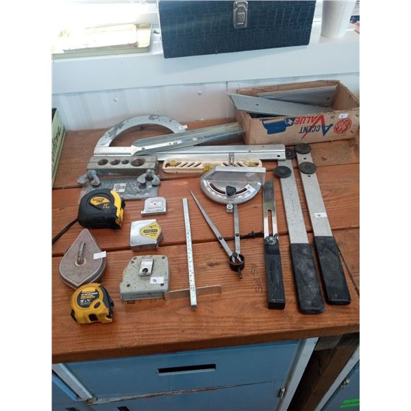Assortment Of Measuring Equipment