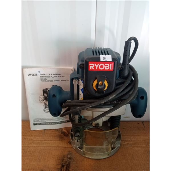 Ryobi Electronic Plunge Router