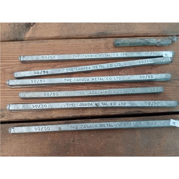Metal Braising Rods