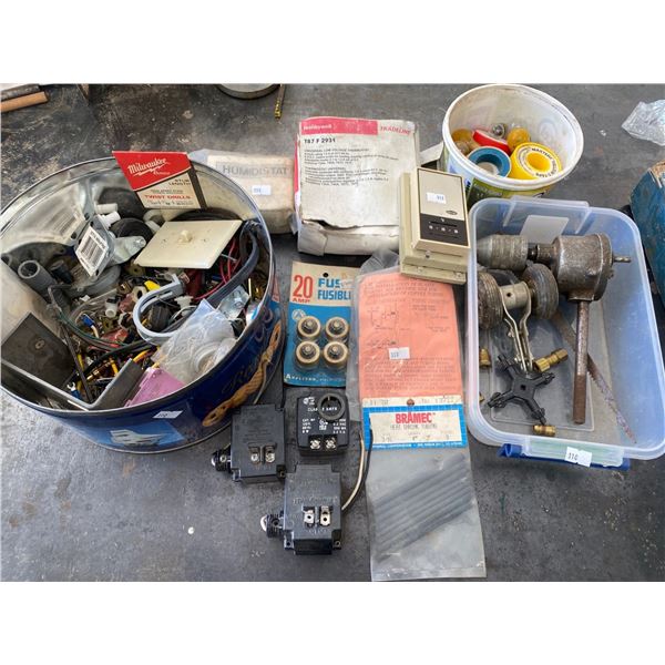 Assortment Of Thermostats And More