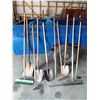 Image 1 : Assortment Of Shovels And Rakes