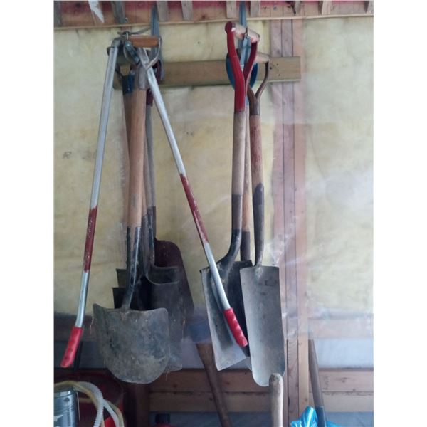 Assortment Of Shovels