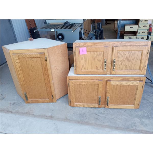 Assorted Wooden Cabinets