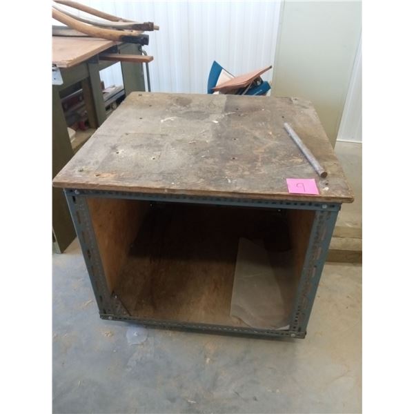 Wooden Storage Work Table