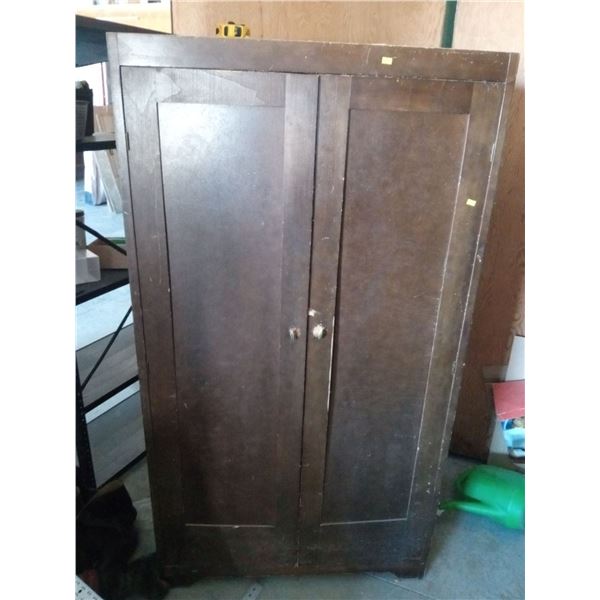 Wooden Wardrobe 36L x 22W x 66H