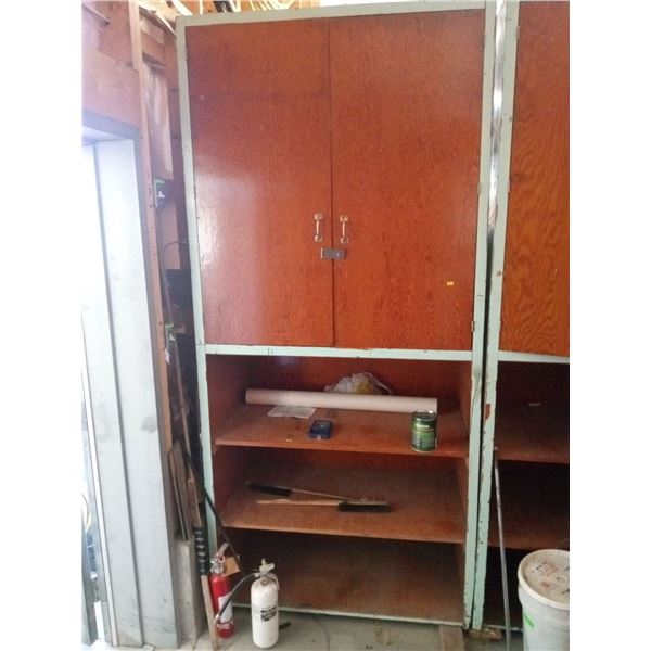Large Wooden Cabinet 48L x 25W x 90T