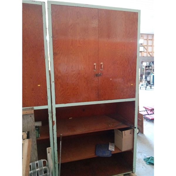Large Wooden Cabinet 48L x 25W x 90T