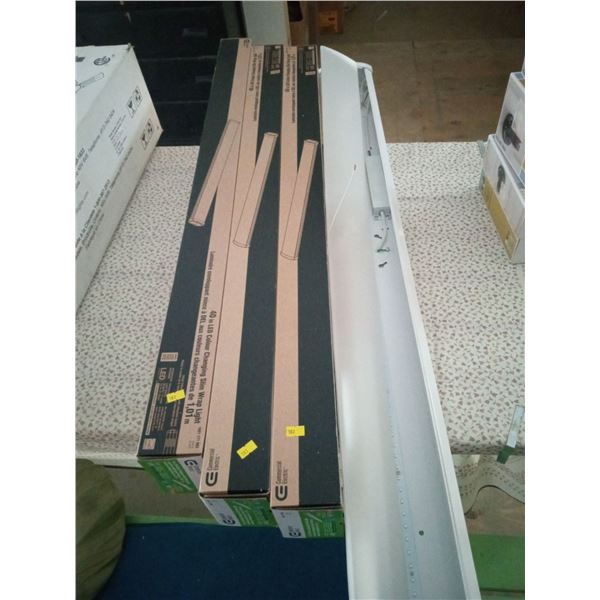 3 x Commercial Electric 40In LED Colour Changing Slim Wrap Lights