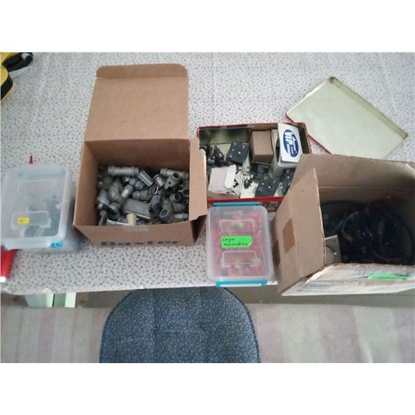 Large Assortment Of Miscellaneous Electrical Supplies