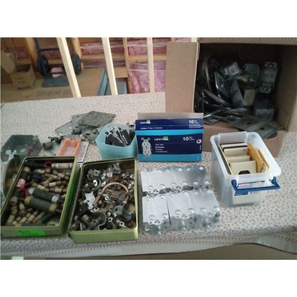 Assortment Of Electrical Boxes And More