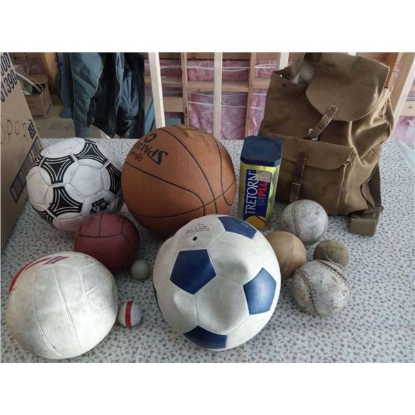 Assorted Sports Balls