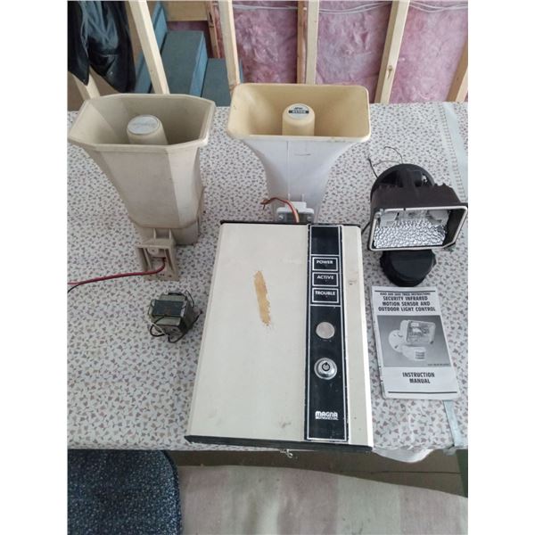 Magna Alarm Panel And Horns