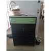 Image 1 : Painted Black And Green Dresser