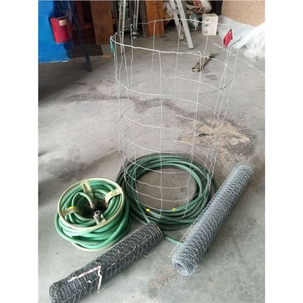 Garden Hoses & Checken Wire