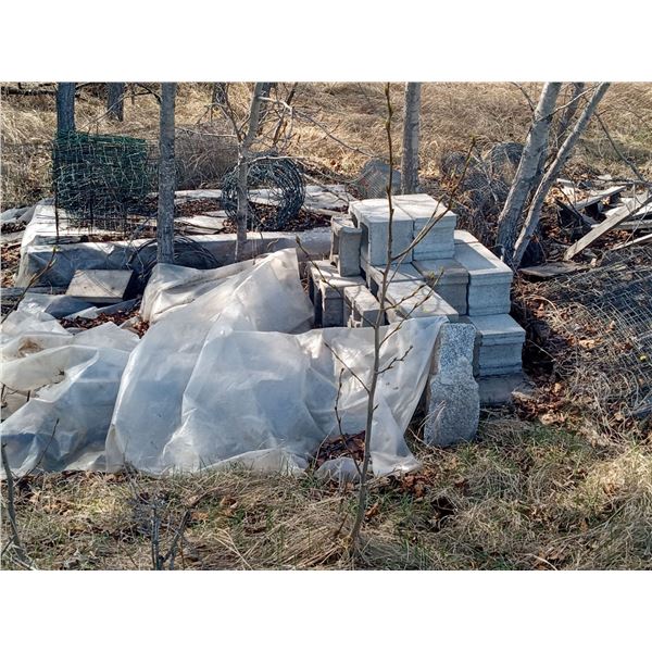 Brick Collection Wire Garden Fence