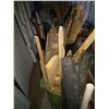 Image 1 : Wood Scrap - Metal Bars - PVC Pipe Collection - In Garbage Cans - 2 Buckets Metal Pipe