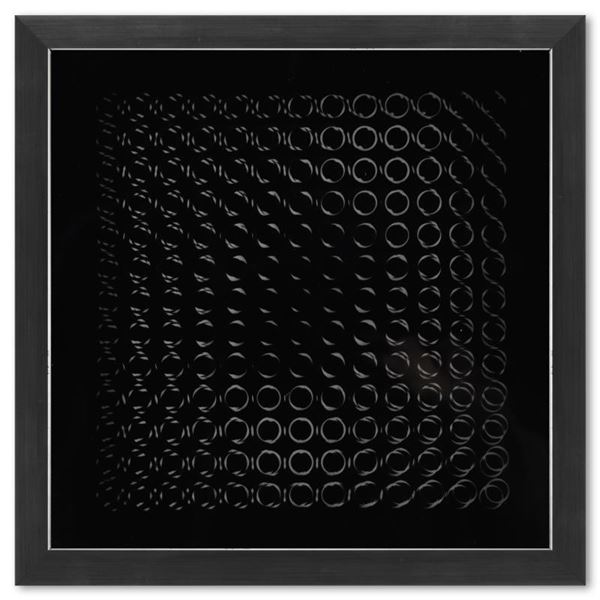 Trois Dimensions Optique de la serie Cinetiques by Vasarely (1908-1997)