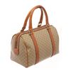 Image 3 : Celine Beige Canvas Leather Mini Boston Bag