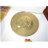 Image 1 : Round Brass Plate - Fruits