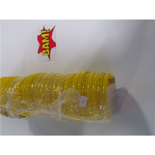 Yellow air hose