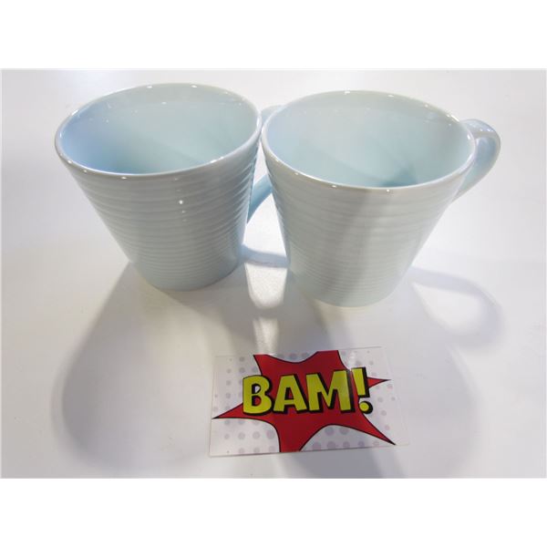 Blue mug's  X2
