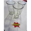 Image 1 : Plain glass cups  X3