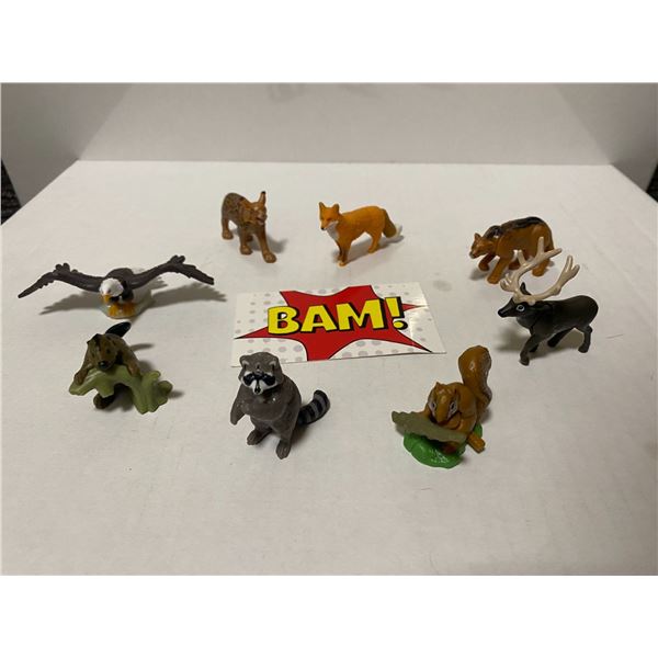 Woodland Animals Mini Figures
