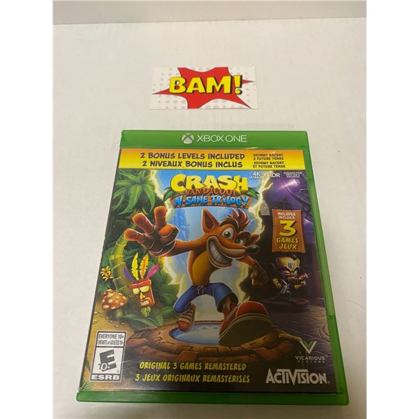 Crash Bandicoot N-Sane Trilogy Xbox One Games