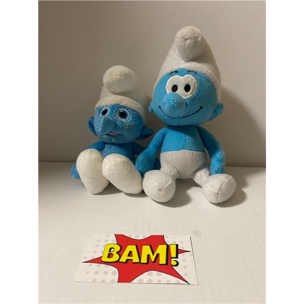 Smurf Plushies (3)