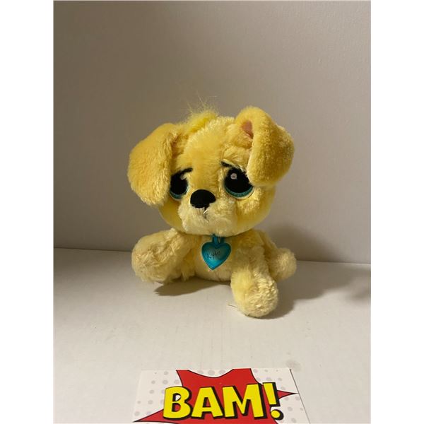 Yellow Puppy Plushie