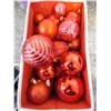 Image 1 : Assorted Red Ornaments