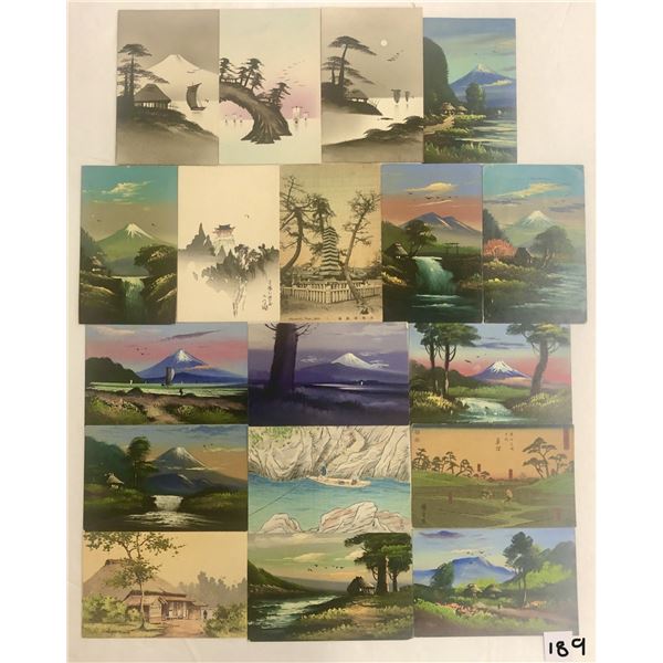 Japan - Japanese Handpainted Postcards 18