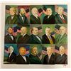 Image 2 : Morris Katz U.S. Presidents Postcard Set 40 Cards