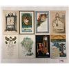 Image 2 : Greetings & Holiday Postcards with Clocks 30+