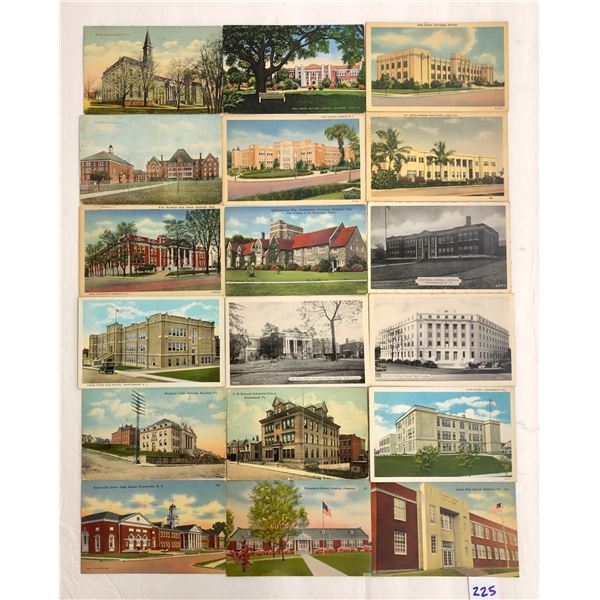 Schools - Colleges - Universities Approx. 400 Postcards