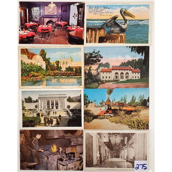 2 Sorted Boxes of USA Postcards 900+ Postcards