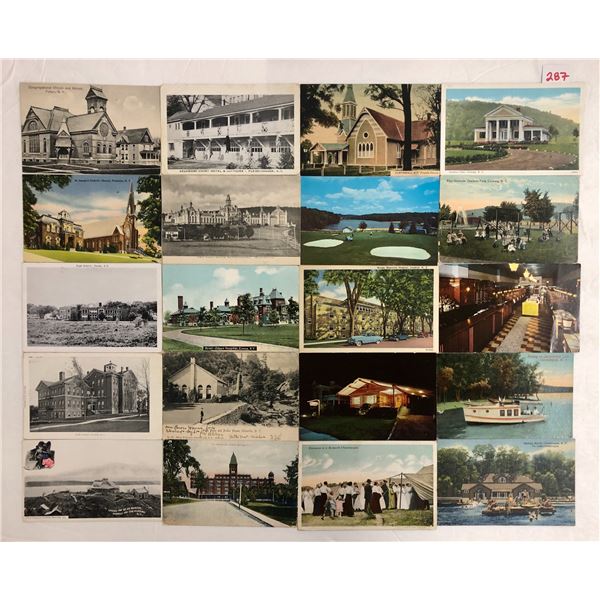 Box of Sorted New York Postcards Approx. 475