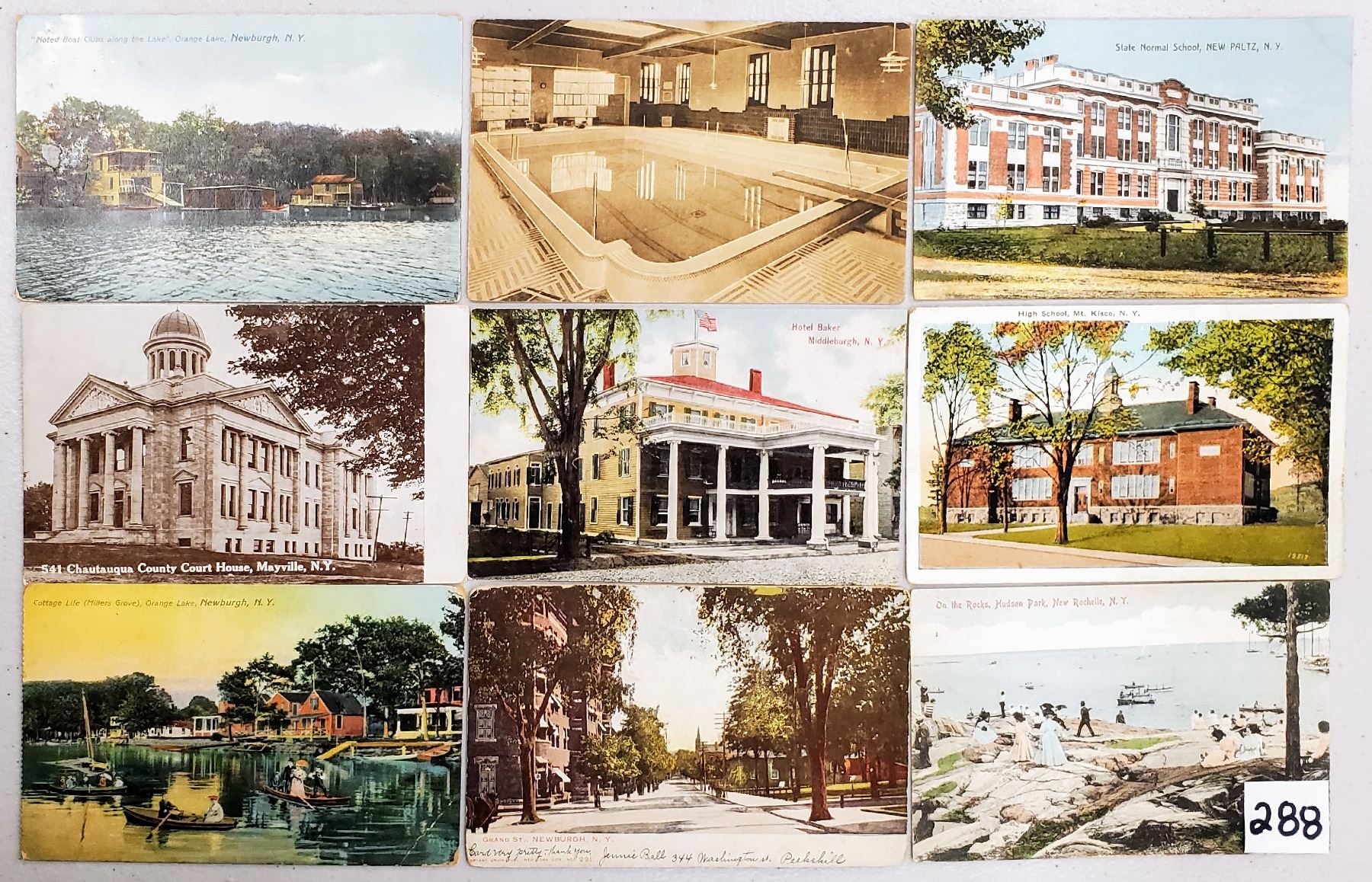 Pre Sorted Postcards Example Box of Sorted New York Postcards 325+ Postcards