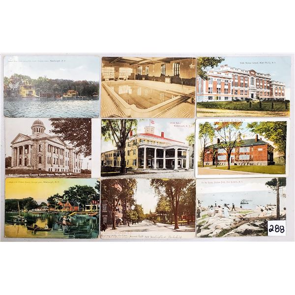 Box of Sorted New York Postcards 325+ Postcards